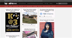 Desktop Screenshot of news.topwirenews.com